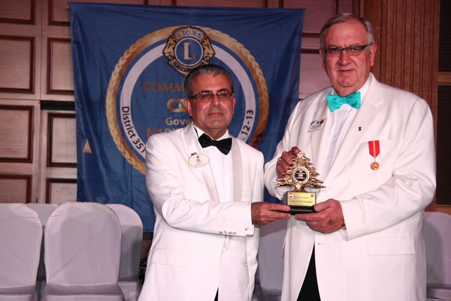 Lions D351 - Past Governors honoring dinner